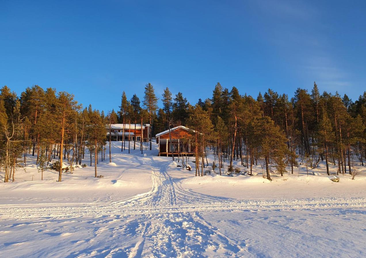 Vaere Holiday Home - Lakeside Relaxation Point Inari Kültér fotó